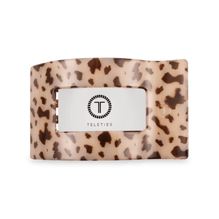 Flat Rectangle Hair Clip | Medium | Blonde Tortoise - obligato