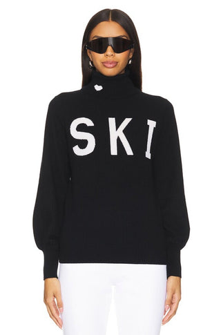 Ford Turtleneck Ski Sweater in Black - obligato