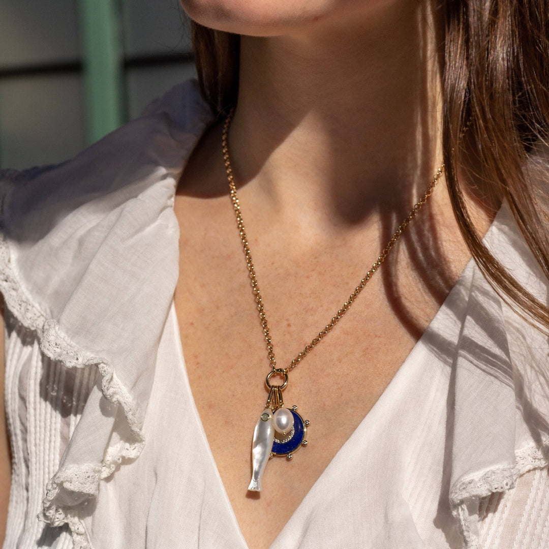 Fortuna Mother Of Pearl Charm - obligato