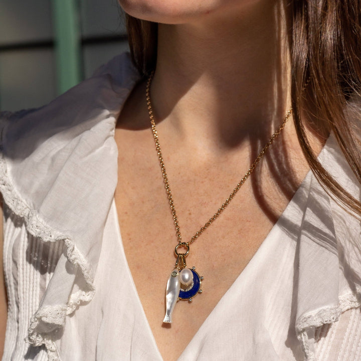 Fortuna Mother Of Pearl Charm - obligato