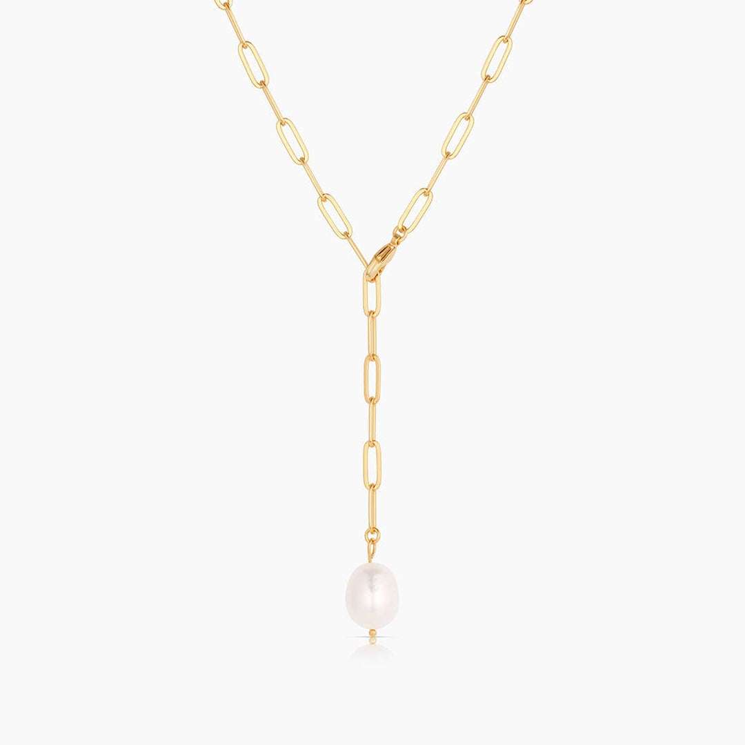 Fortuna Mother of Pearl Lariat - obligato