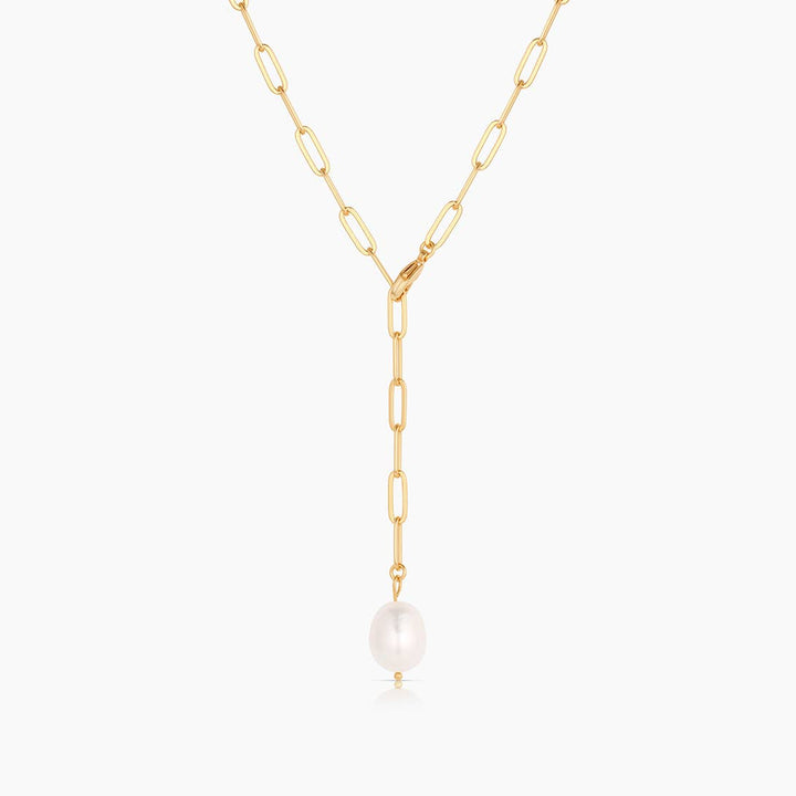 Fortuna Mother of Pearl Lariat - obligato