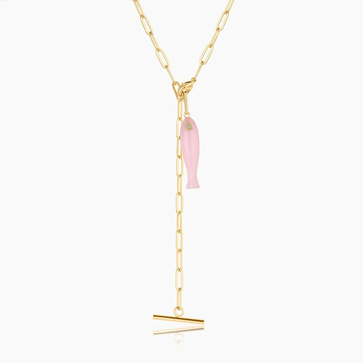 Fortuna Pink Jade Charm - obligato