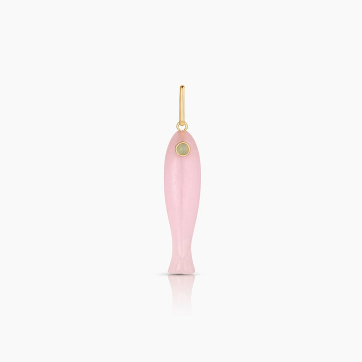 Fortuna Pink Jade Charm - obligato