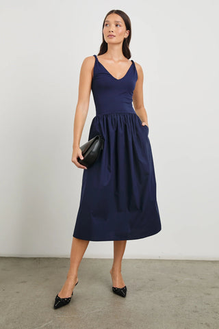 Franca Navy Dress - obligato