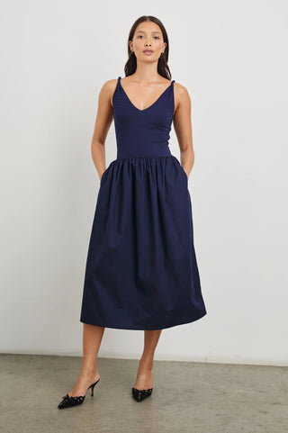 Franca Navy Dress - obligato