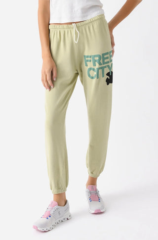 Free City Large Sweatpant in Bones - obligato