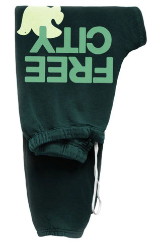 Free City Large Sweatpant in Green Plant - obligato