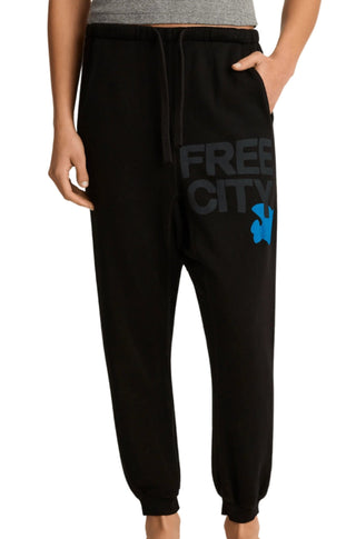 Free City Large Sweatpant in Superblack Lux - obligato