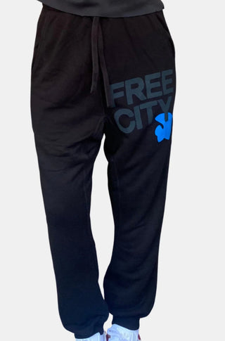 Free City Large Sweatpant in Superblack Lux - obligato