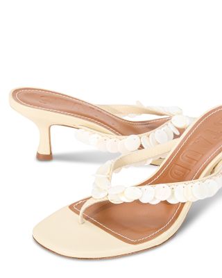 Freja Kitten Heel in Cream - obligato