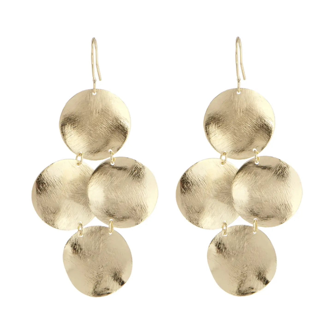 Frieda Petite Earrings - Gold Plated - obligato