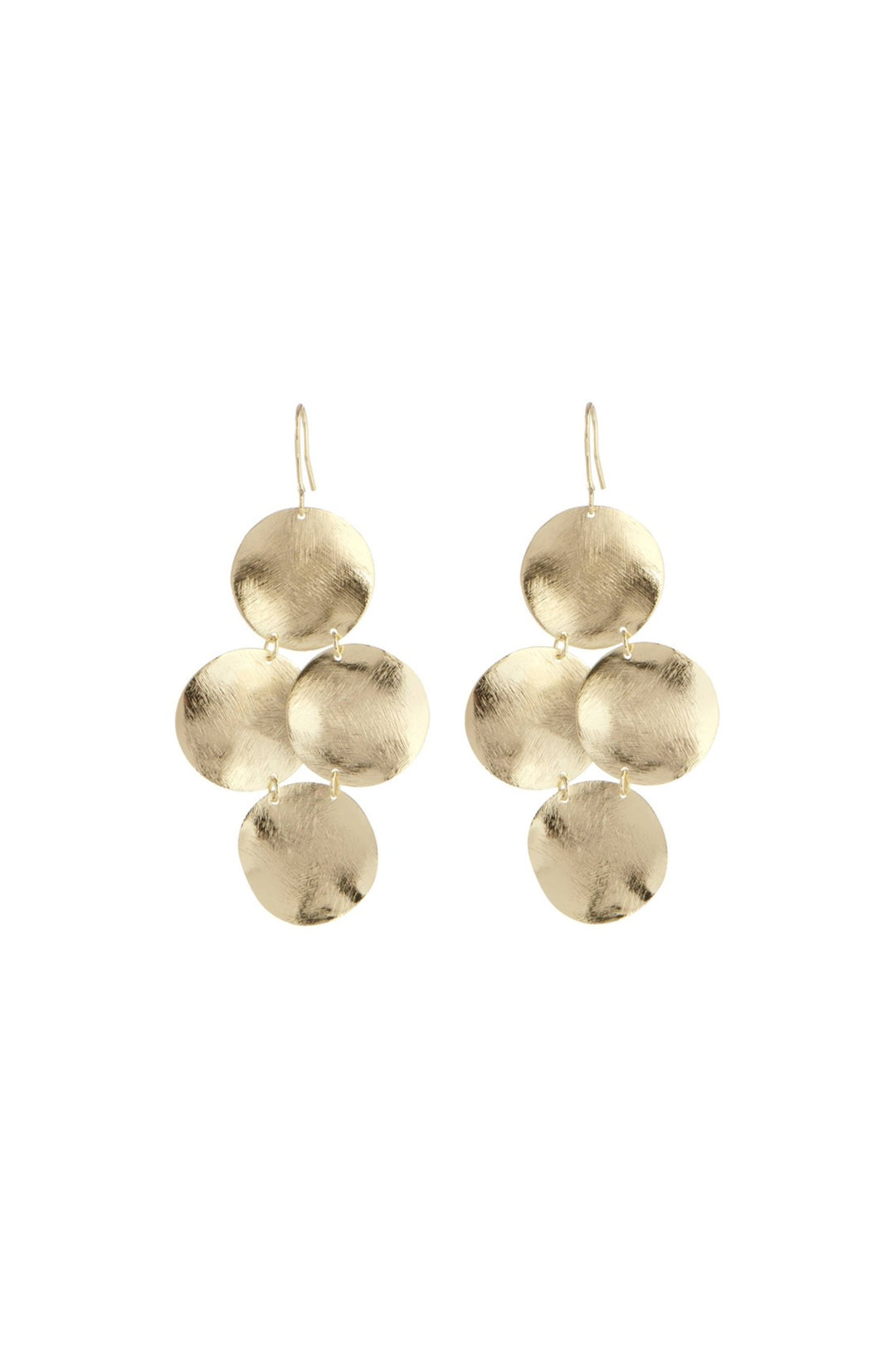 Frieda Petite Earrings: Gold Plated - obligato