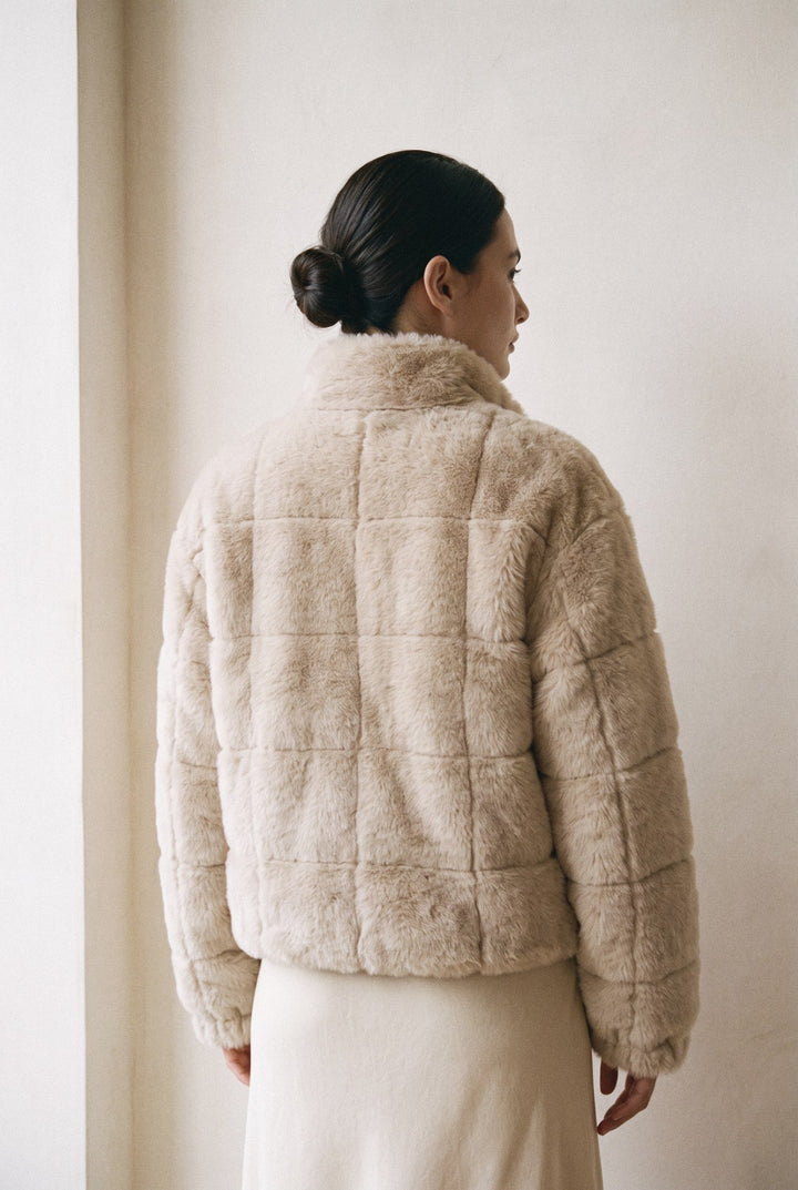 Paneled Reversible Jacket
