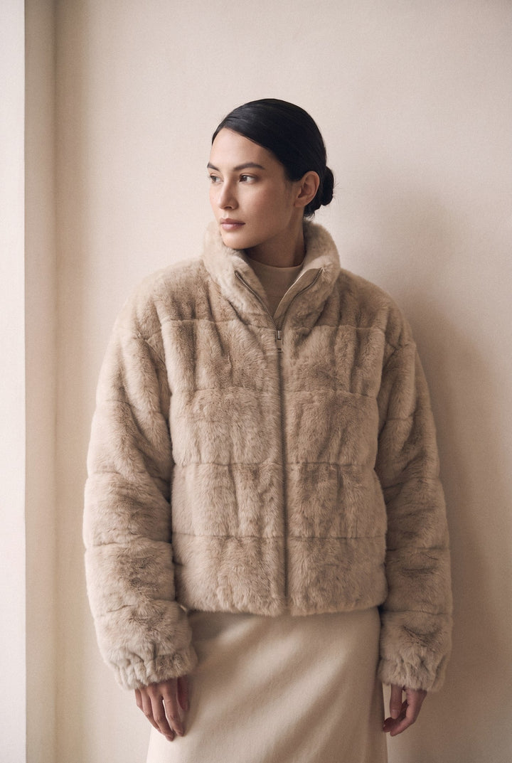 Paneled Reversible Jacket