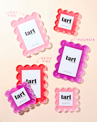 Fuchsia Acrylic Picture Frame - obligato