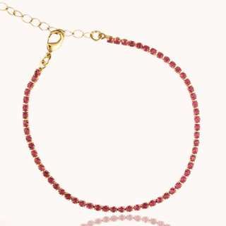 Fuchsia Tennis Bracelet - obligato