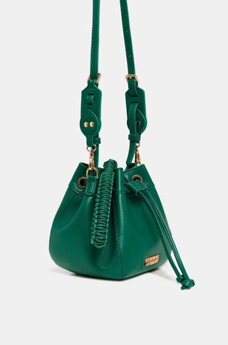 Gabi Leather Bucket Bag - obligato