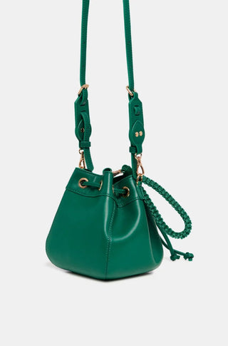 Gabi Leather Bucket Bag - obligato