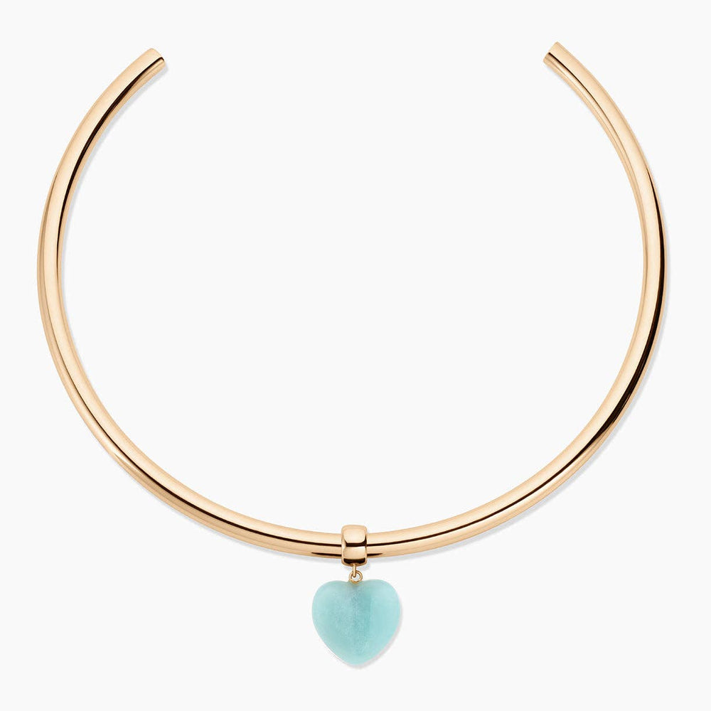 Gemma Amazonite Choker Necklace - obligato
