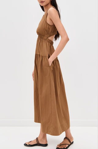 Genevieve dress in Sepia - obligato