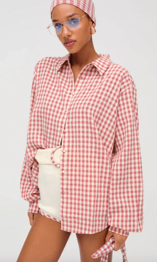 Georgia Gingham Button Down - obligato