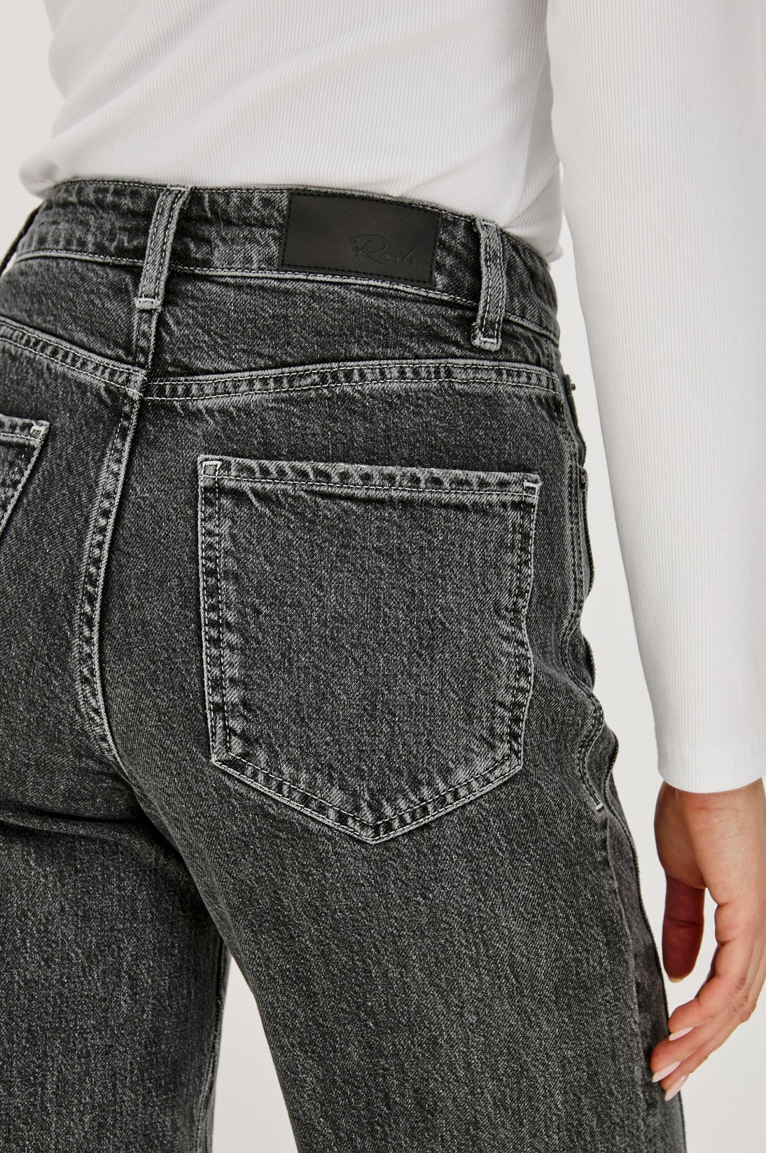 Getty Jean in Charcoal Denim - obligato