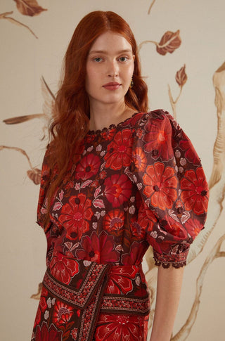 Gigi Tapestry Blouse - obligato