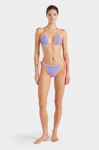 Gina Bikini Contrast in Lilac/Bubblegum - obligato