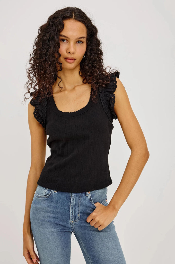 Giovanna top in Black - obligato