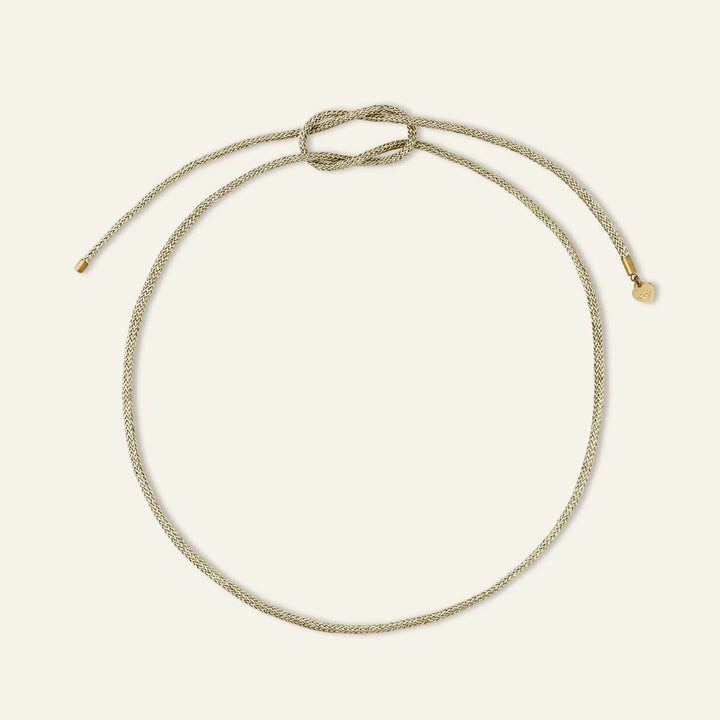 Gold Lurex Necklace Cord - obligato