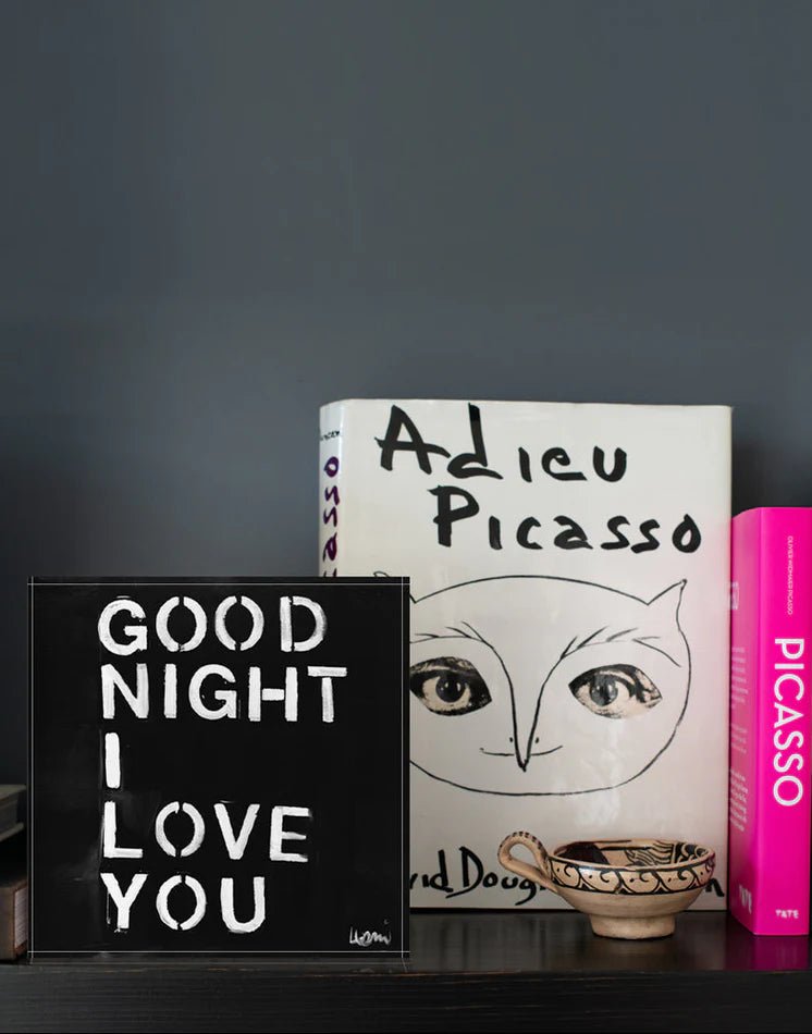 Good Night I Love you Block of Love - obligato