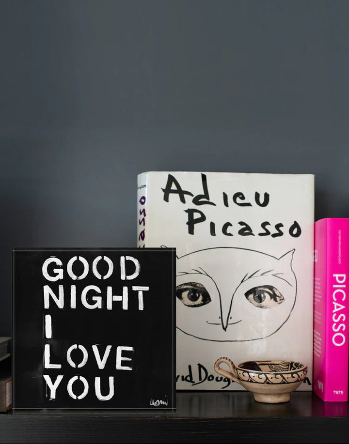 Good Night I Love you Block of Love - obligato