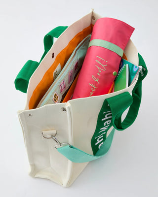 Green Mahj It All Tote - obligato
