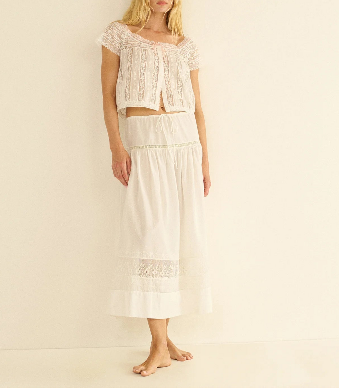 Greta Top in Salt - obligato