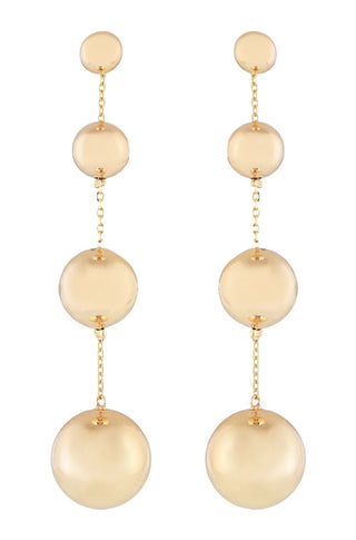 'GROW' Detachable Earrings - Gold - obligato