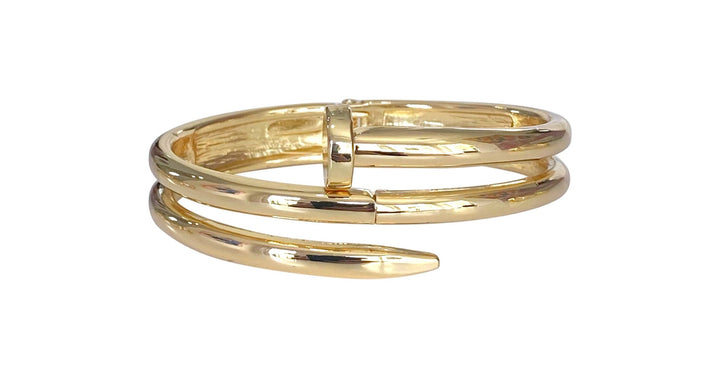 Harding Nail Bracelet: Gold - obligato