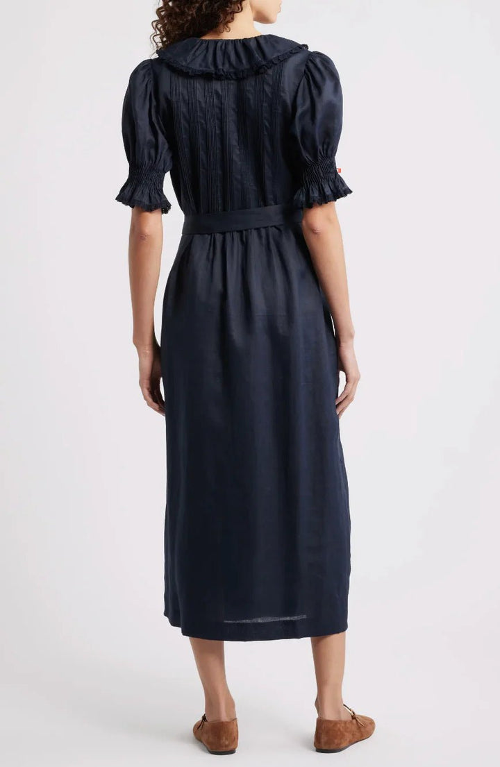 Harriette Dress in Night Sky - obligato