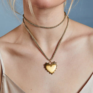 HART Gold Lurex Necklace Cord - obligato