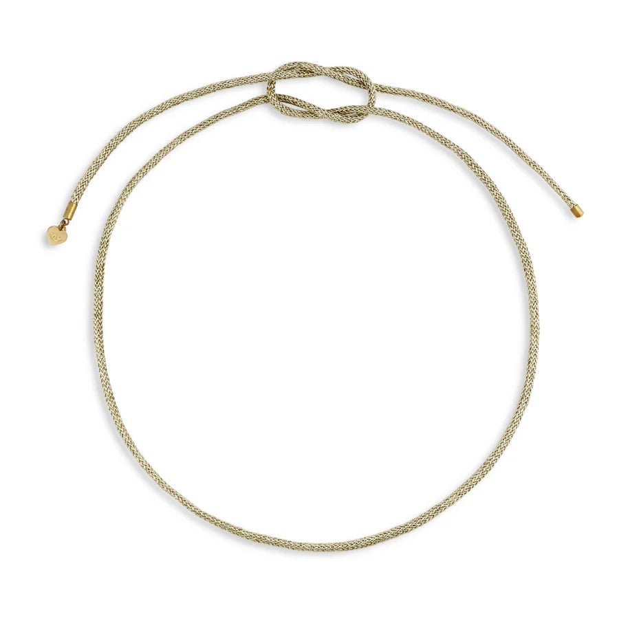 HART Gold Lurex Necklace Cord - obligato