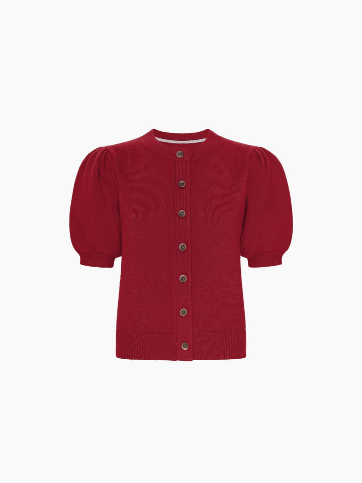Havana Cardigan in Crimson - obligato