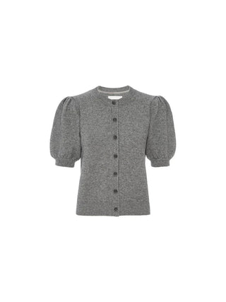 Havana Cardigan in Foggy Grey Melange - obligato