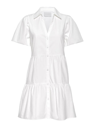 Havanna Mini Dress in Ivory - obligato