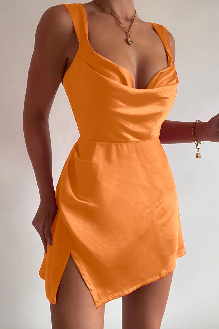 HAVANNA MINI DRESS IN MANGO - obligato