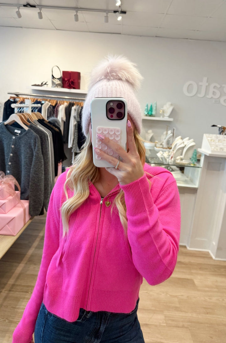 Hawaii Hoodie in Diva Pink - obligato