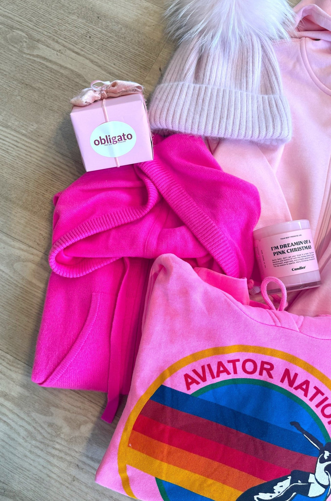 Hawaii Hoodie in Diva Pink - obligato