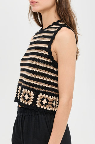 Hazel Top in Milos Crochet - obligato