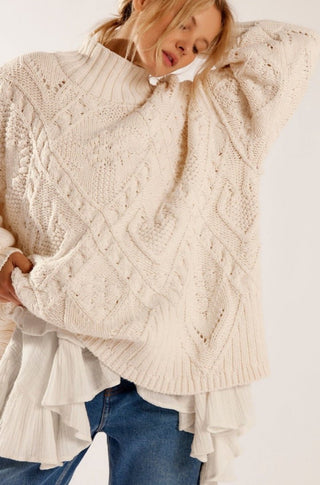 Heart You Pullover in Ivory - obligato