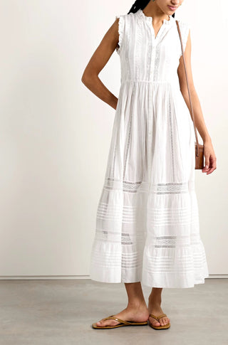 Helaine Dress in White - obligato