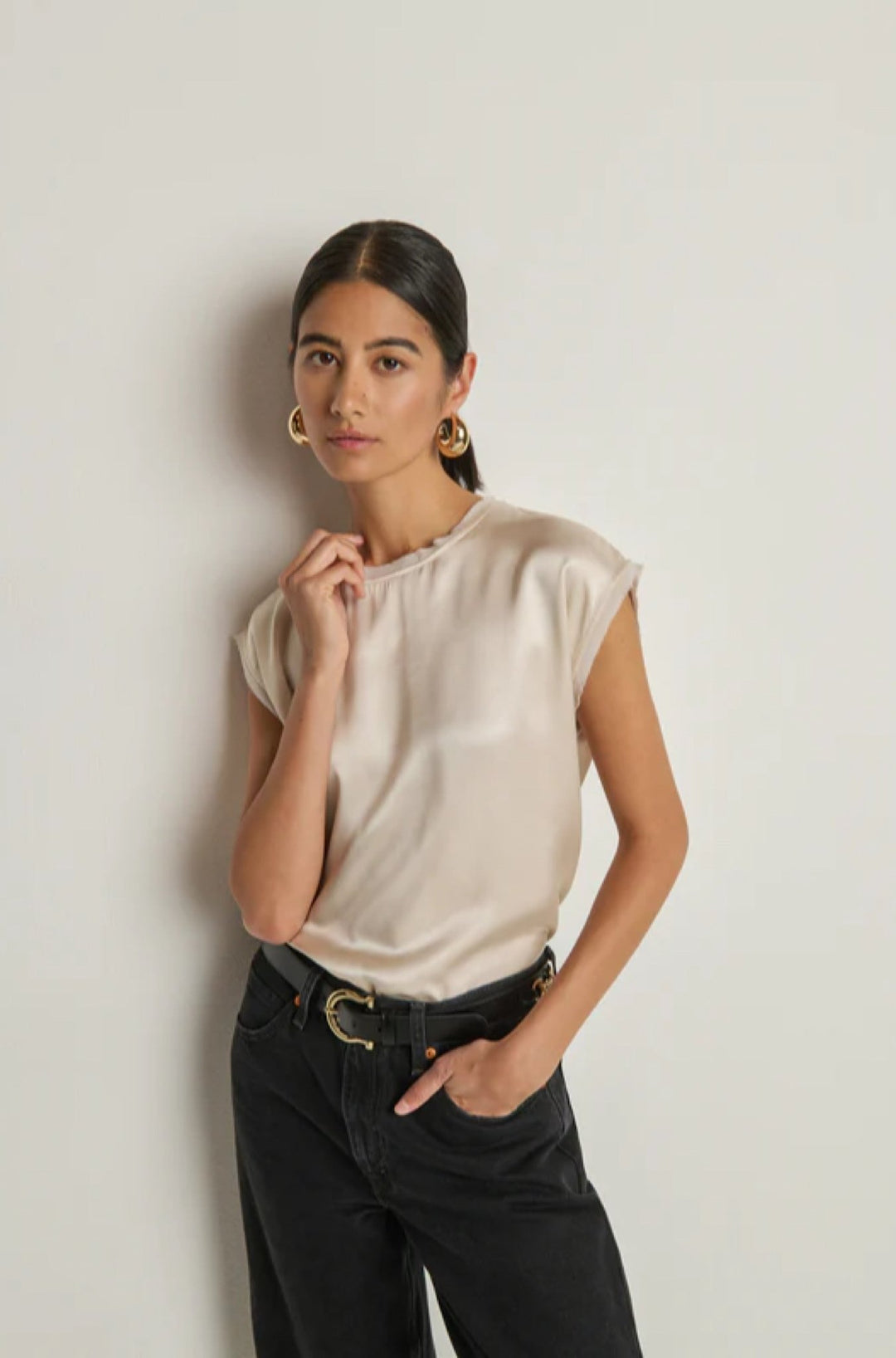 Helen Top in Moonbeam - obligato